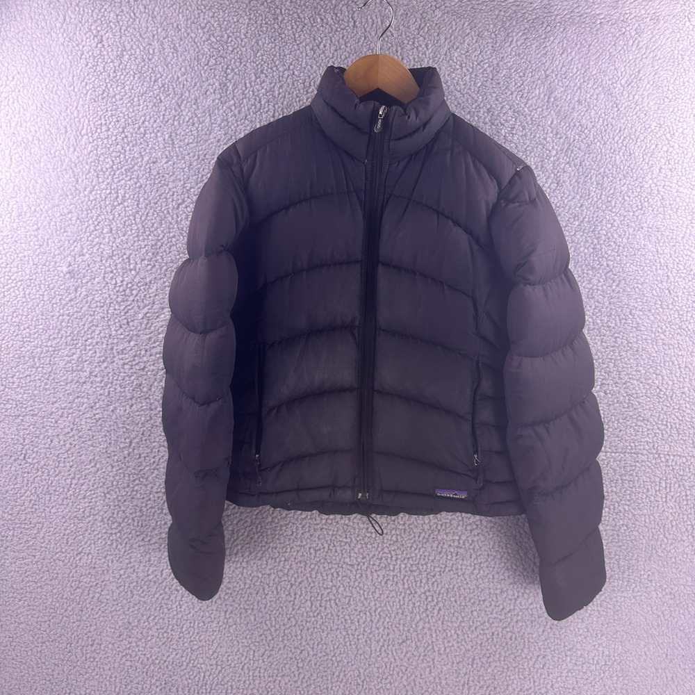 Patagonia Womens Down Sweater Puffer Jacket Black 84613F8 Size S